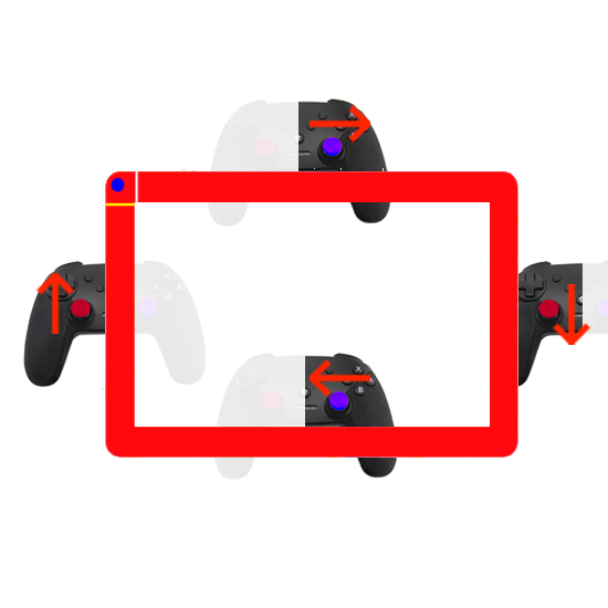 Parcours simple joystick